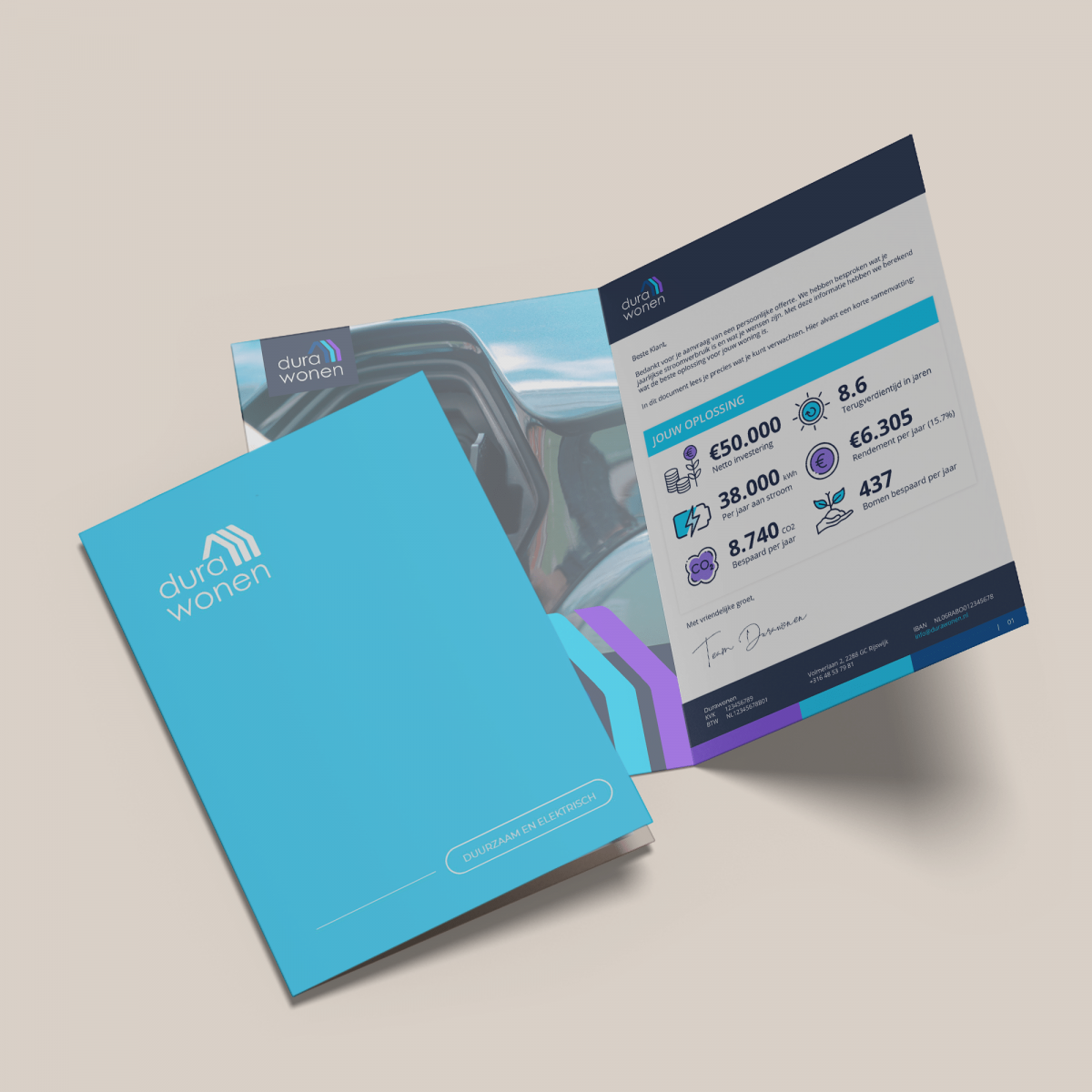 Bifold Brochure Mockup